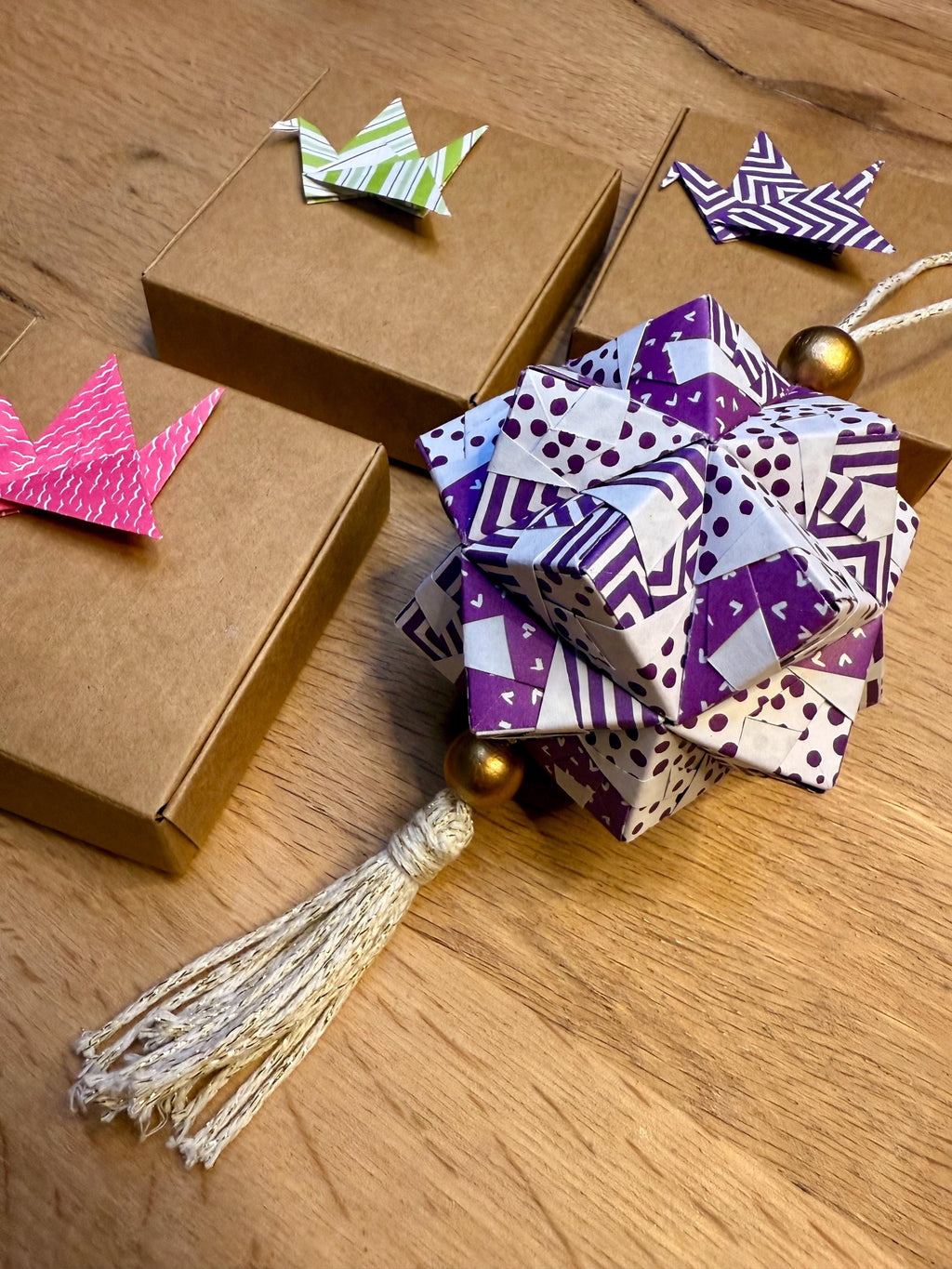 Kit DIY de Kusudama Origami.