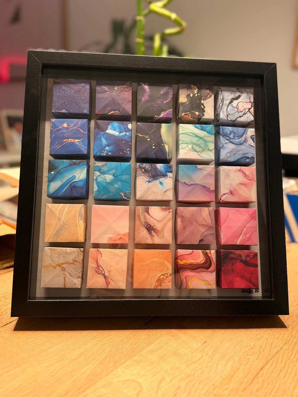 Cuadro Cúbico: Dinamismo I.