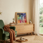 Cuadro Cúbico en habitación | MÖMÖ Lab