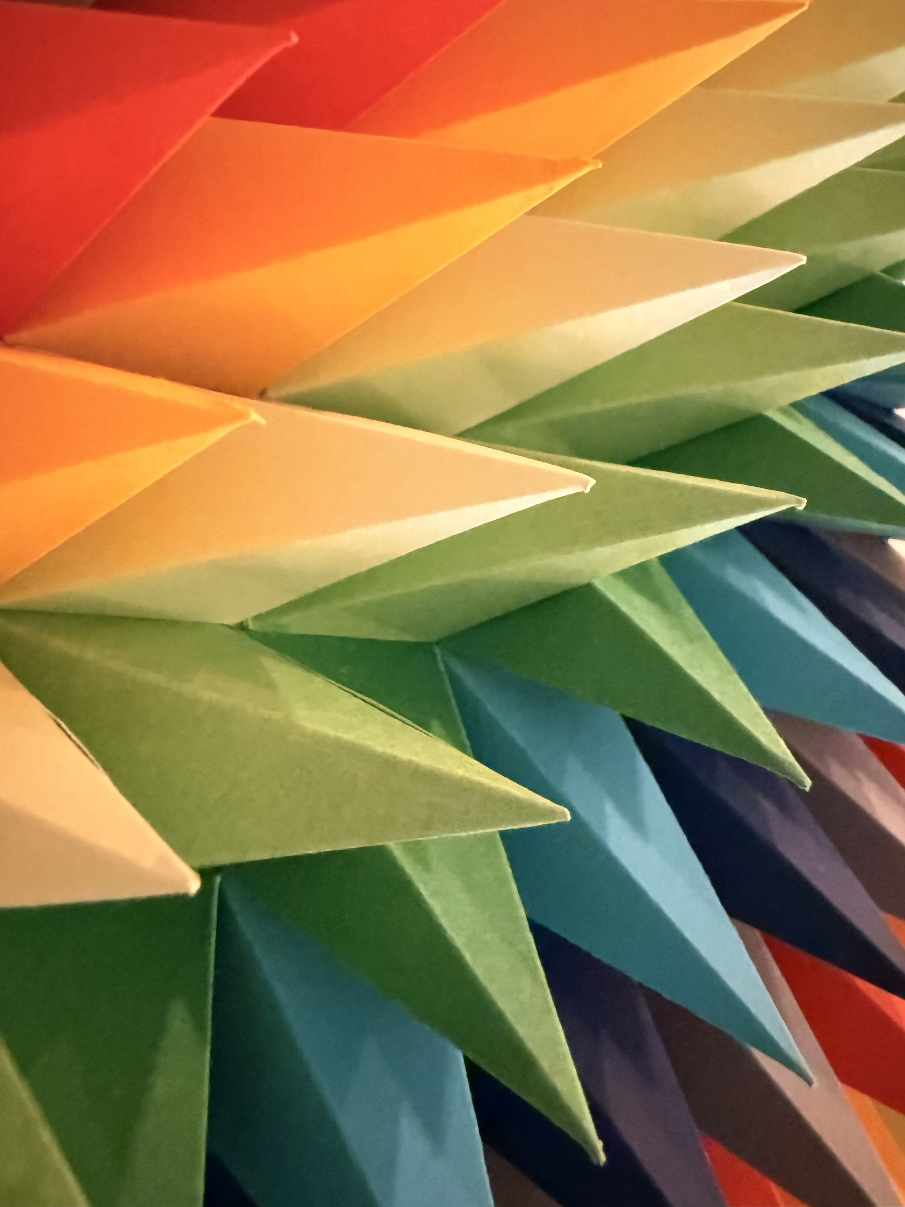 Profundidad 6cm origami modular 3D sin marco — MöMö Lab