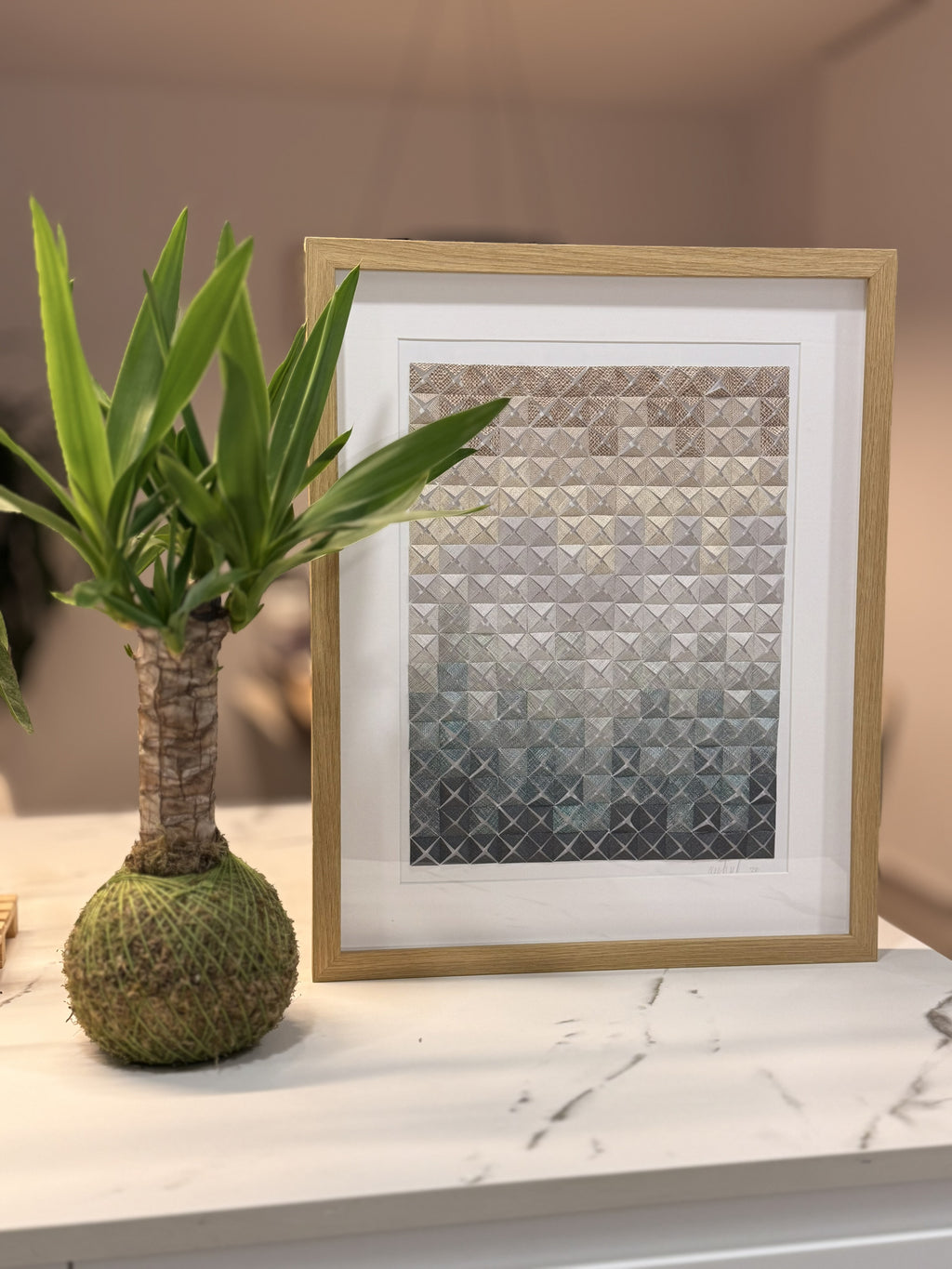 Cuadro Vórtice Radial III.