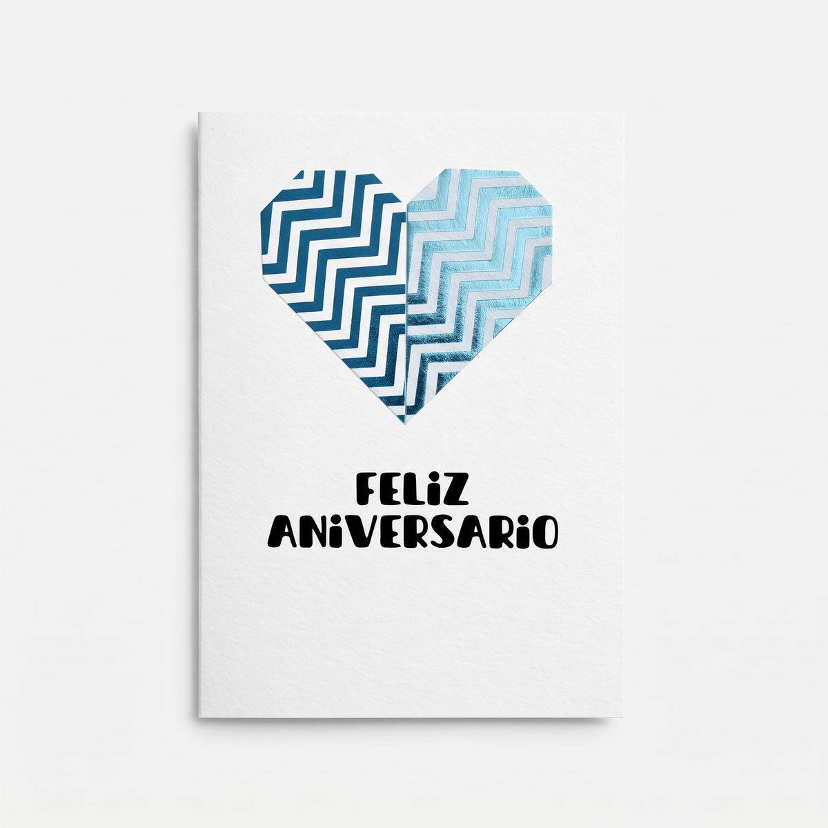 Feliz Aniversario (Tarjeta Origami)