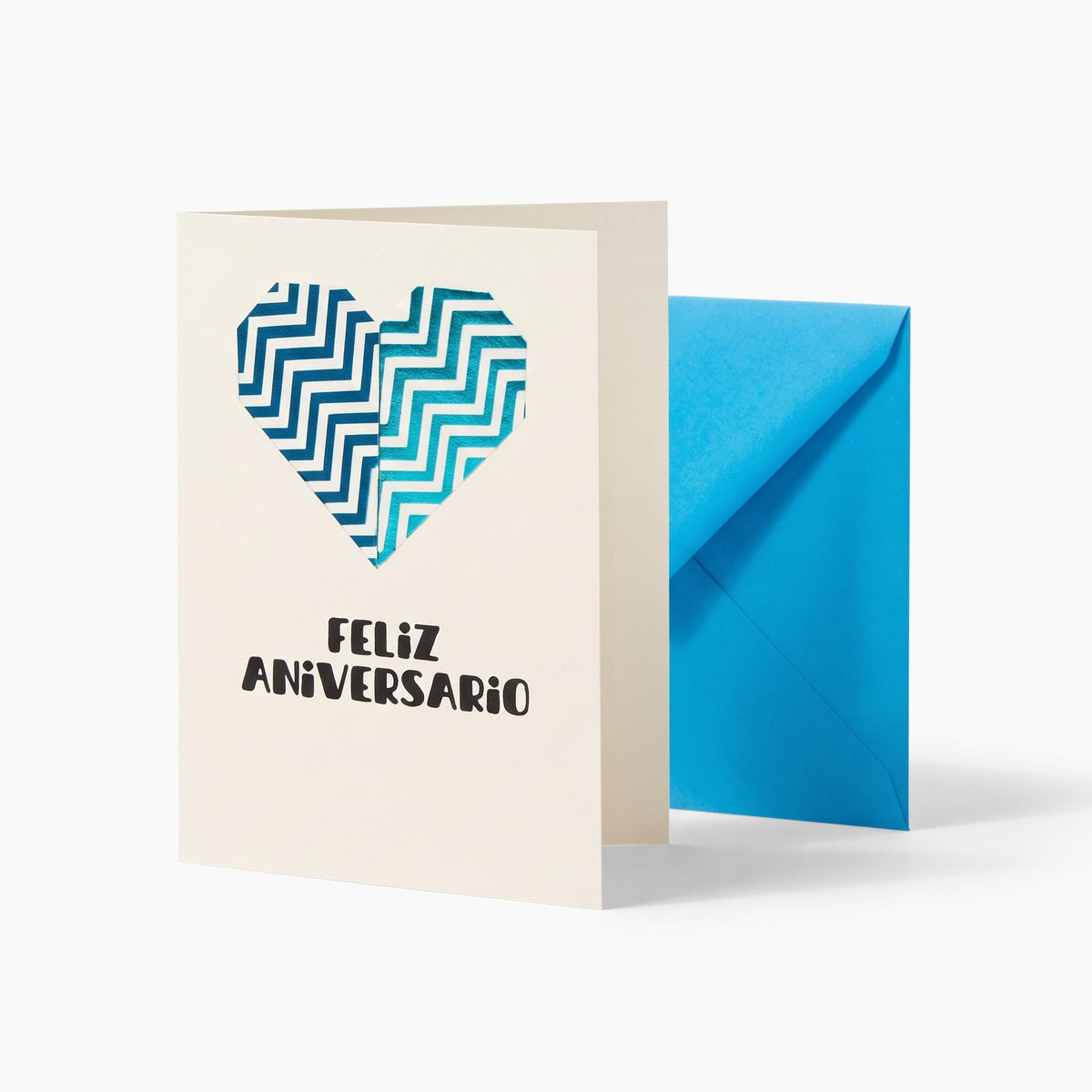 Feliz Aniversario (Tarjeta Origami)