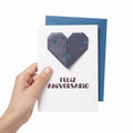 Feliz Aniversario 3 (Tarjeta Origami)