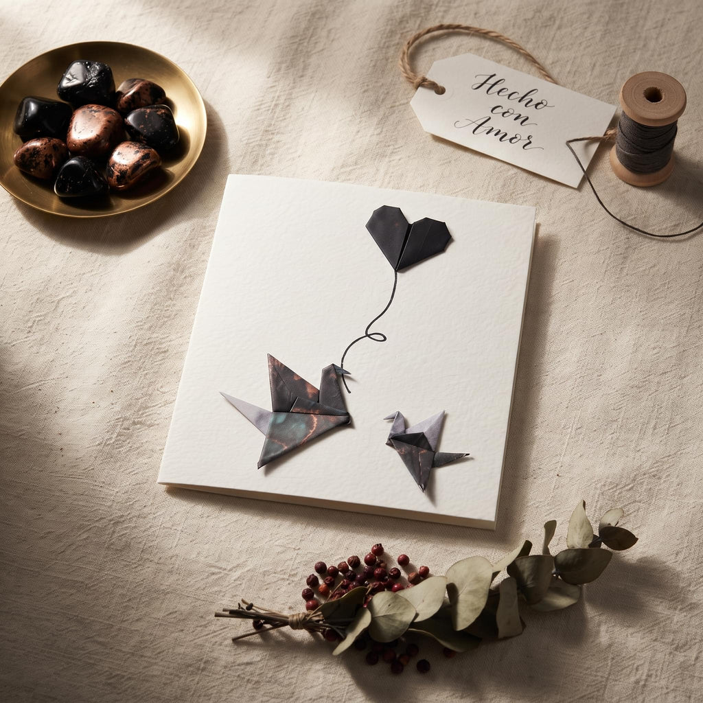 En Blanco (Tarjeta Origami, sin mensaje)