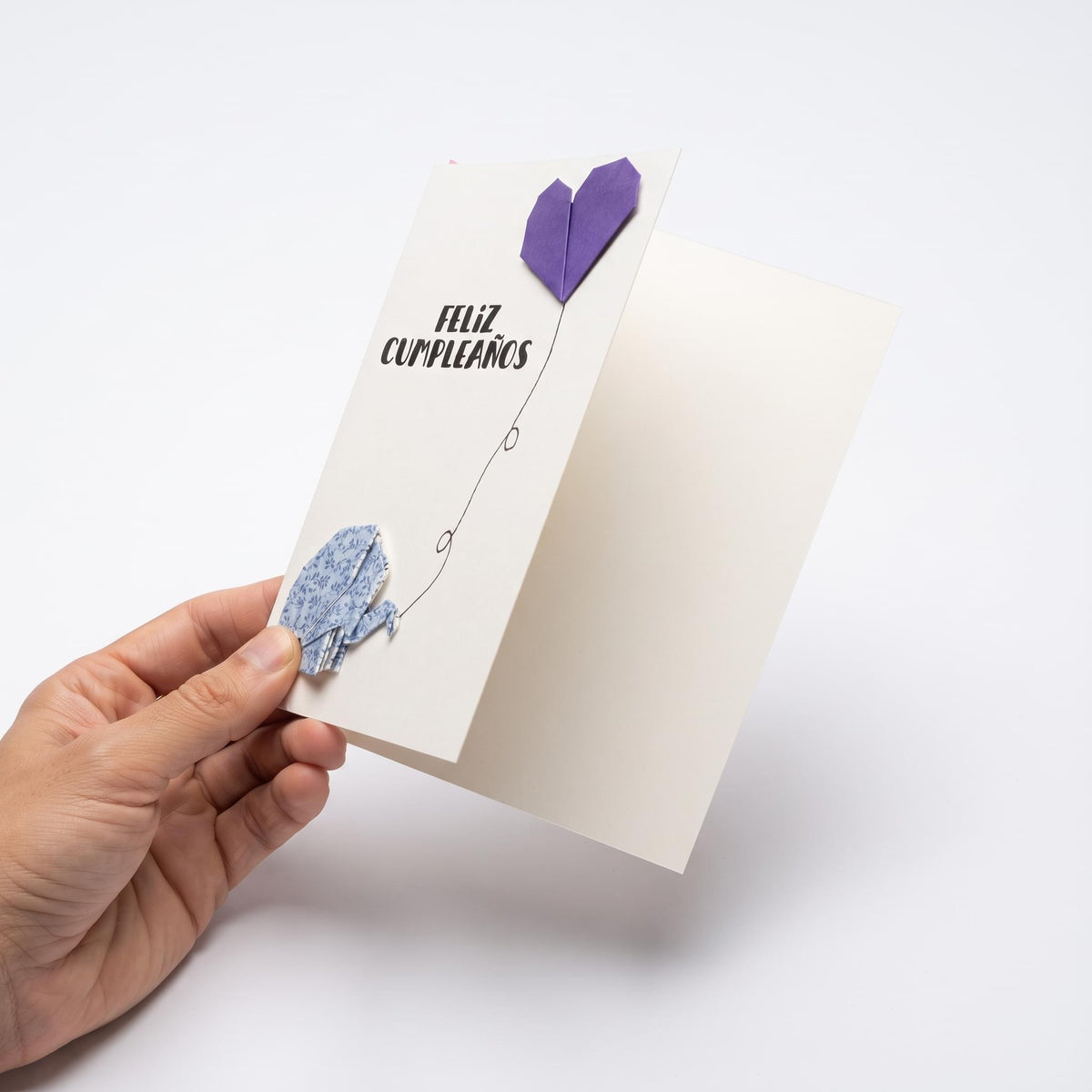 Feliz Cumpleaños (Tarjeta Origami)