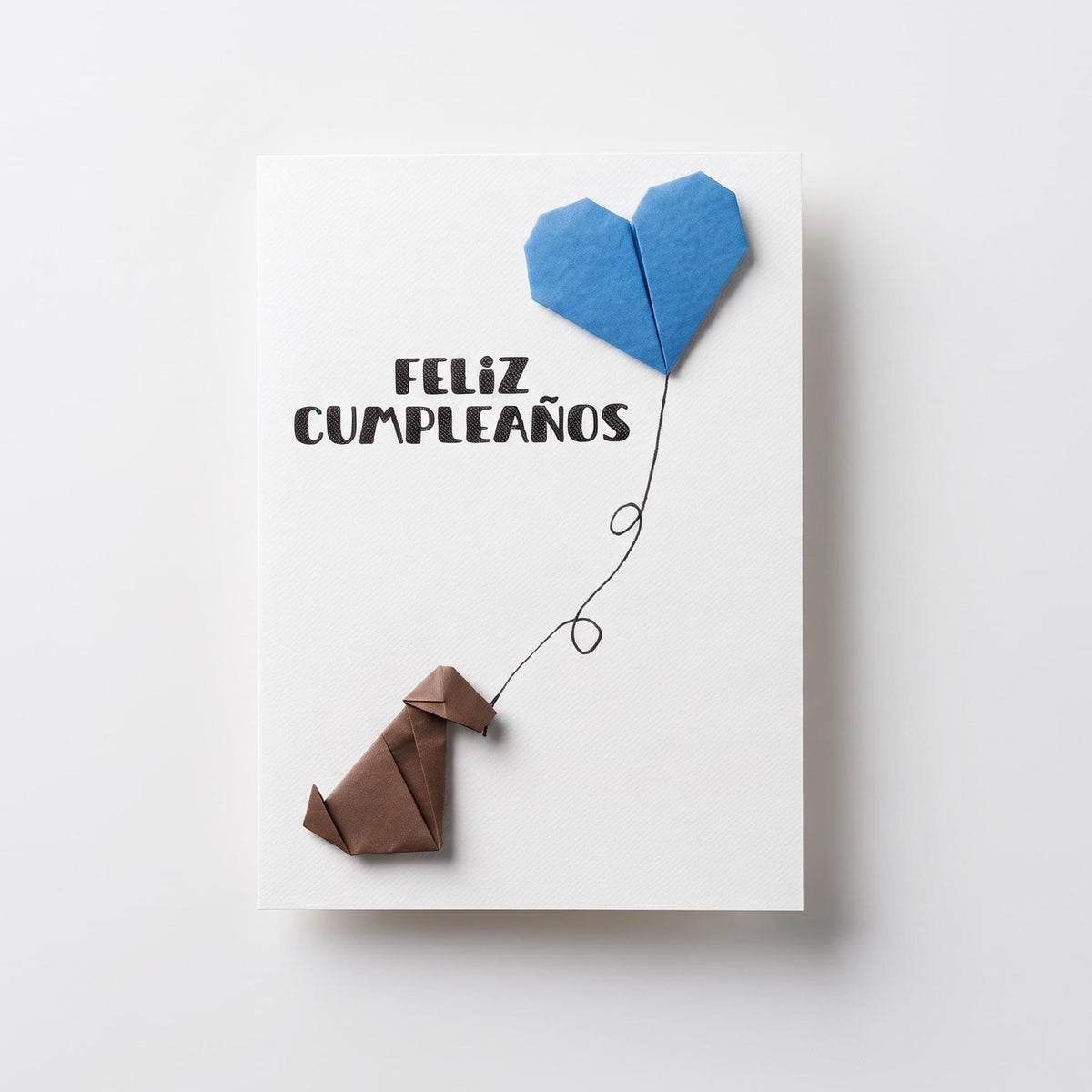 Feliz Cumpleaños (Tarjeta Origami)