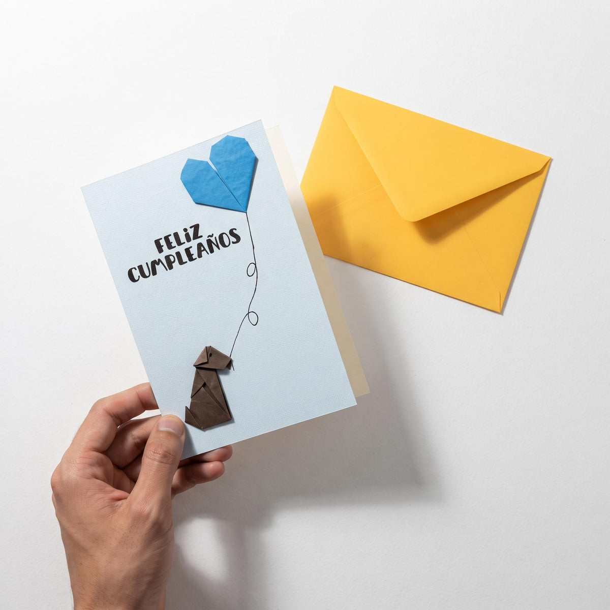 Feliz Cumpleaños (Tarjeta Origami)