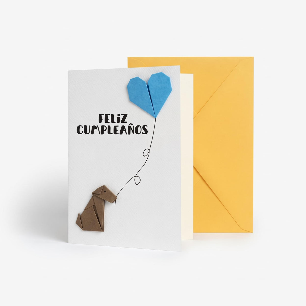 Feliz Cumpleaños (Tarjeta Origami)