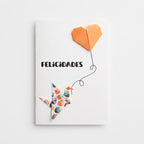 Felicidades (Tarjeta Origami)