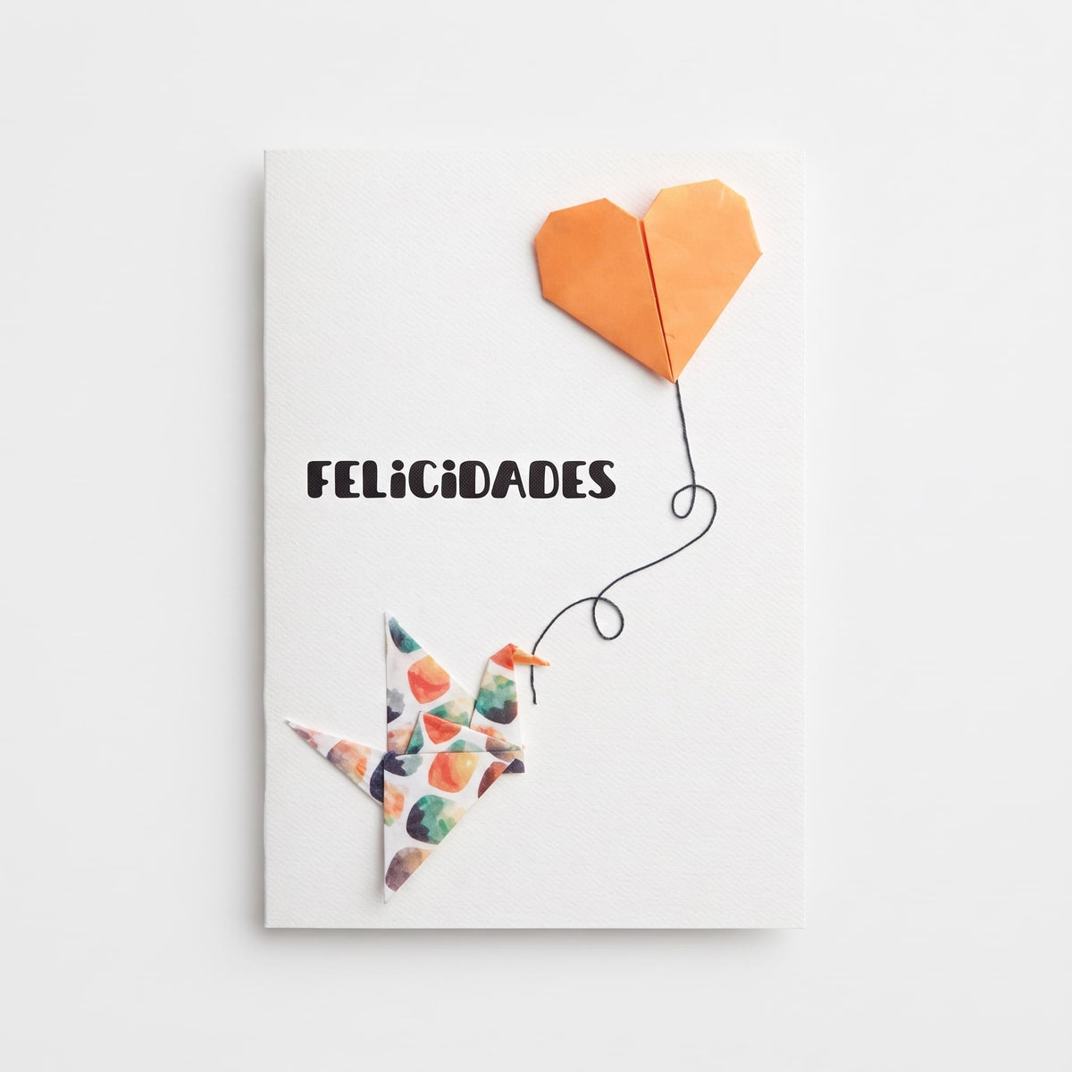 Felicidades (Tarjeta Origami)