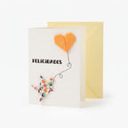 Felicidades (Tarjeta Origami)