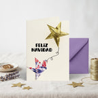 Feliz Navidad (Tarjeta Origami)