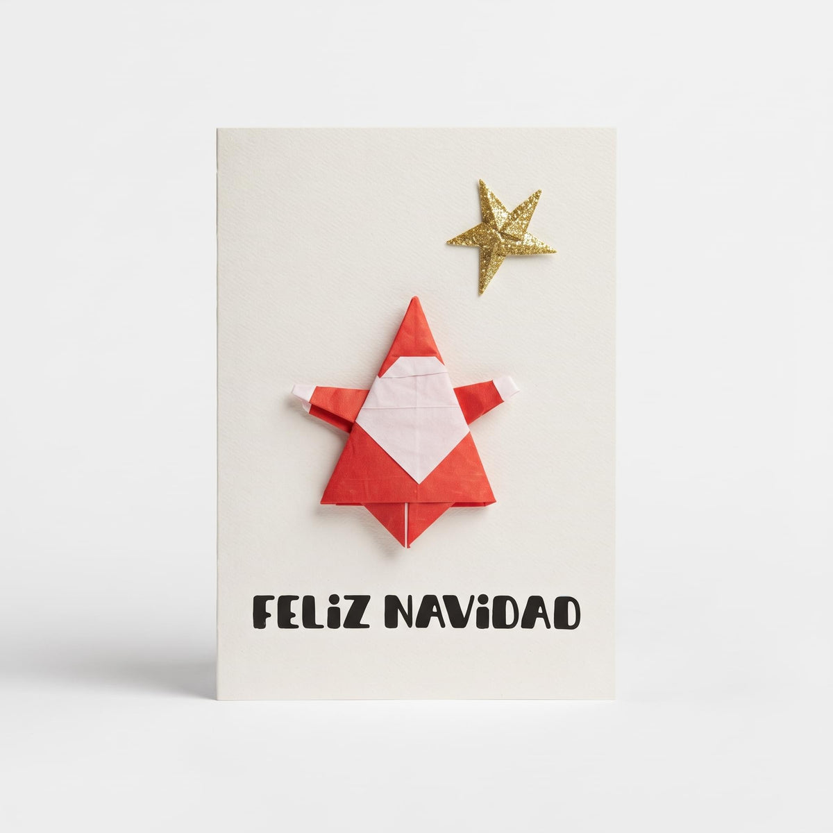 Feliz Navidad (Tarjeta Origami)