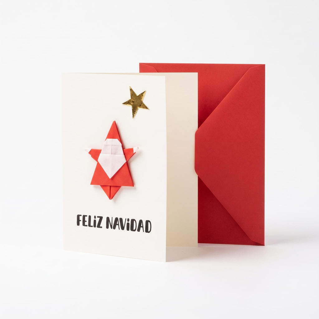 Feliz Navidad (Tarjeta Origami)