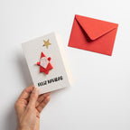 Feliz Navidad (Tarjeta Origami)