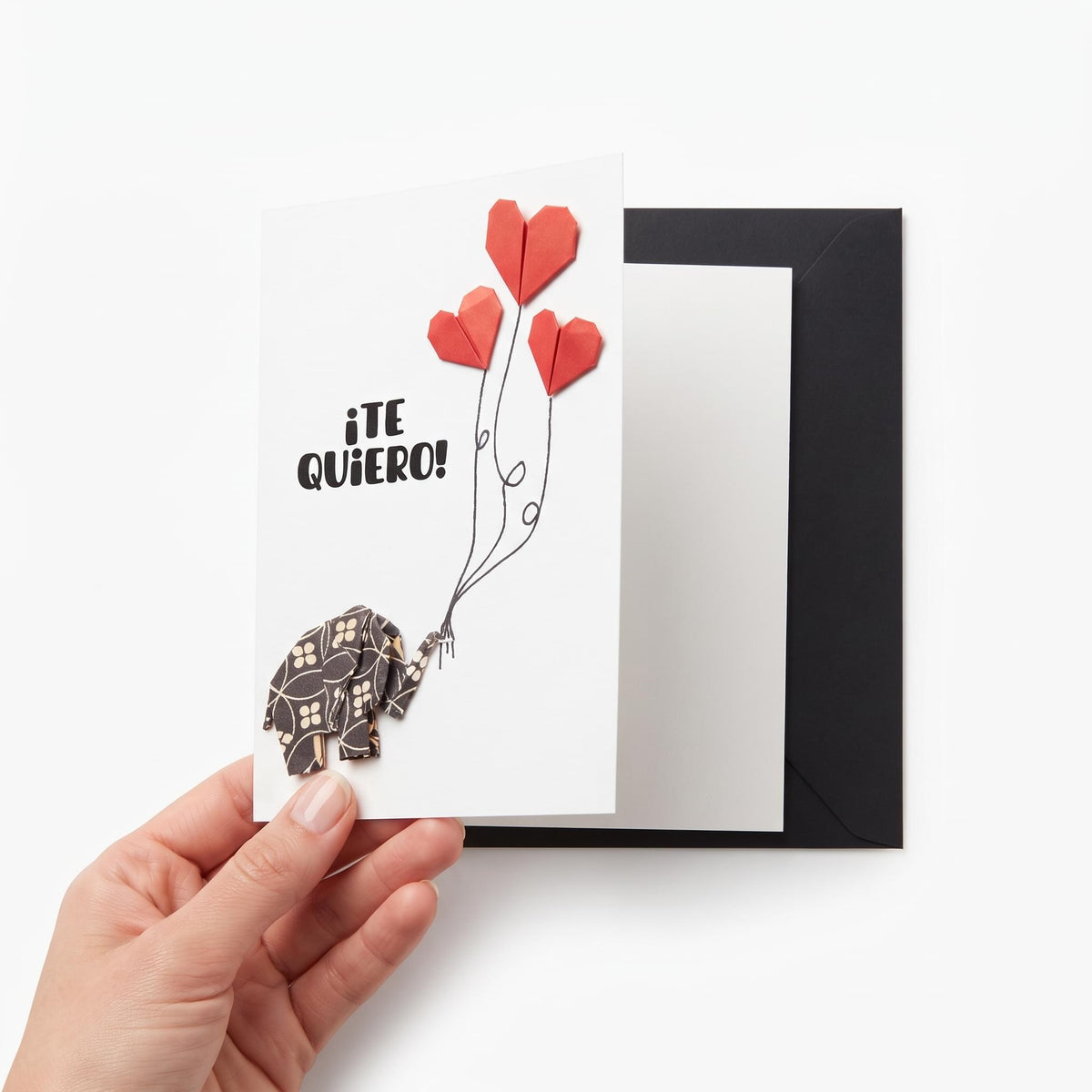 ¡Te Quiero! (Tarjeta Origami)