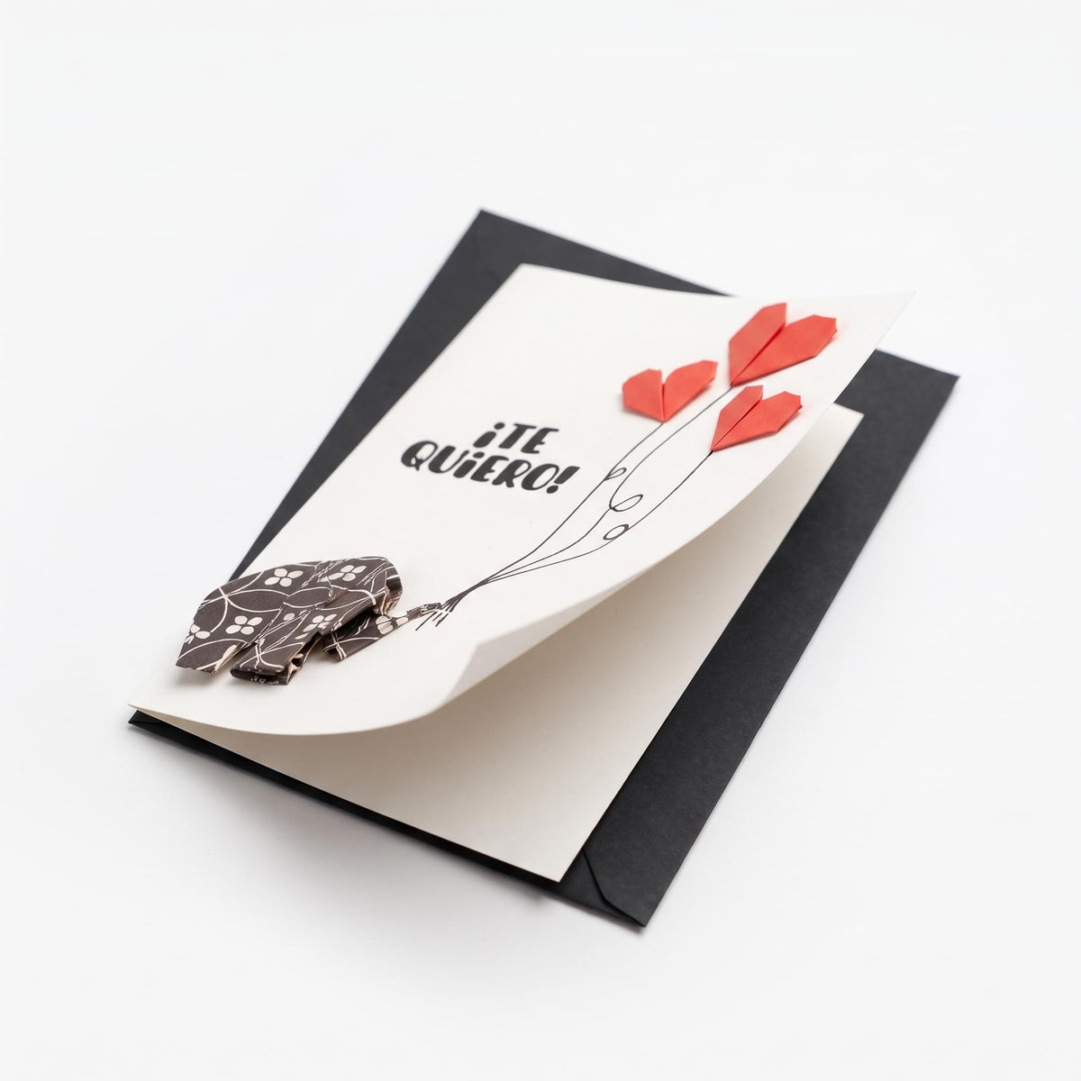 ¡Te Quiero! (Tarjeta Origami)