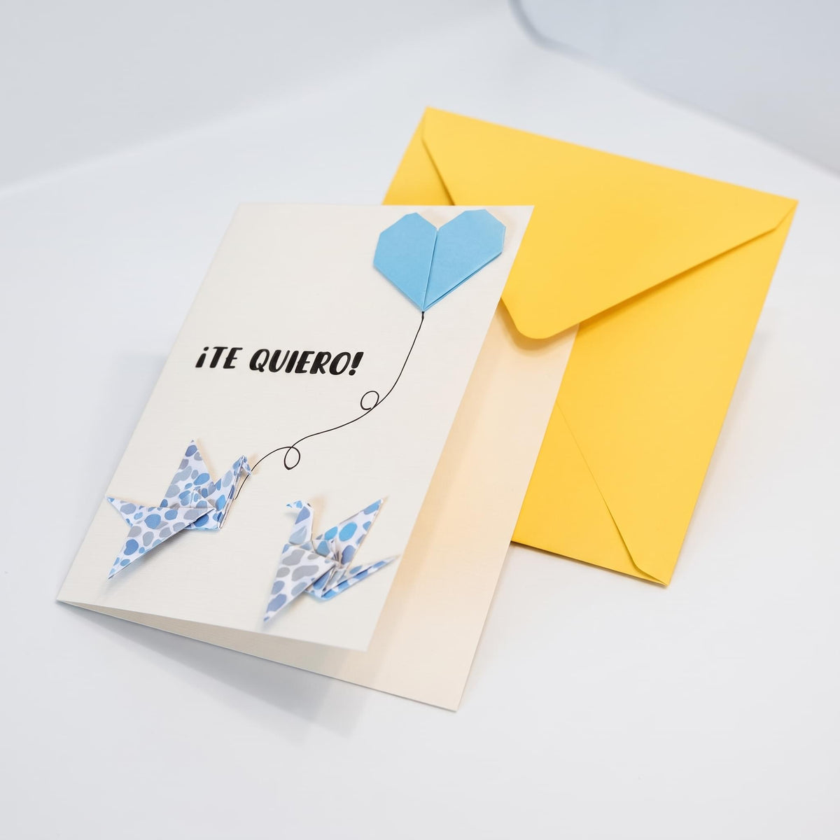 ¡Te Quiero! (Tarjeta Origami)