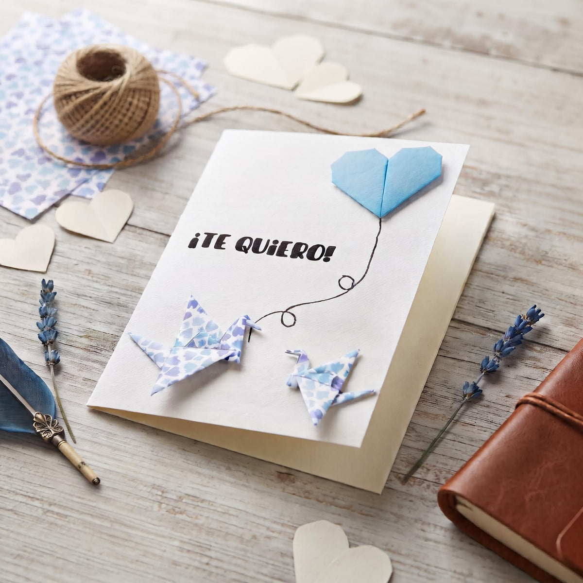 ¡Te Quiero! (Tarjeta Origami)