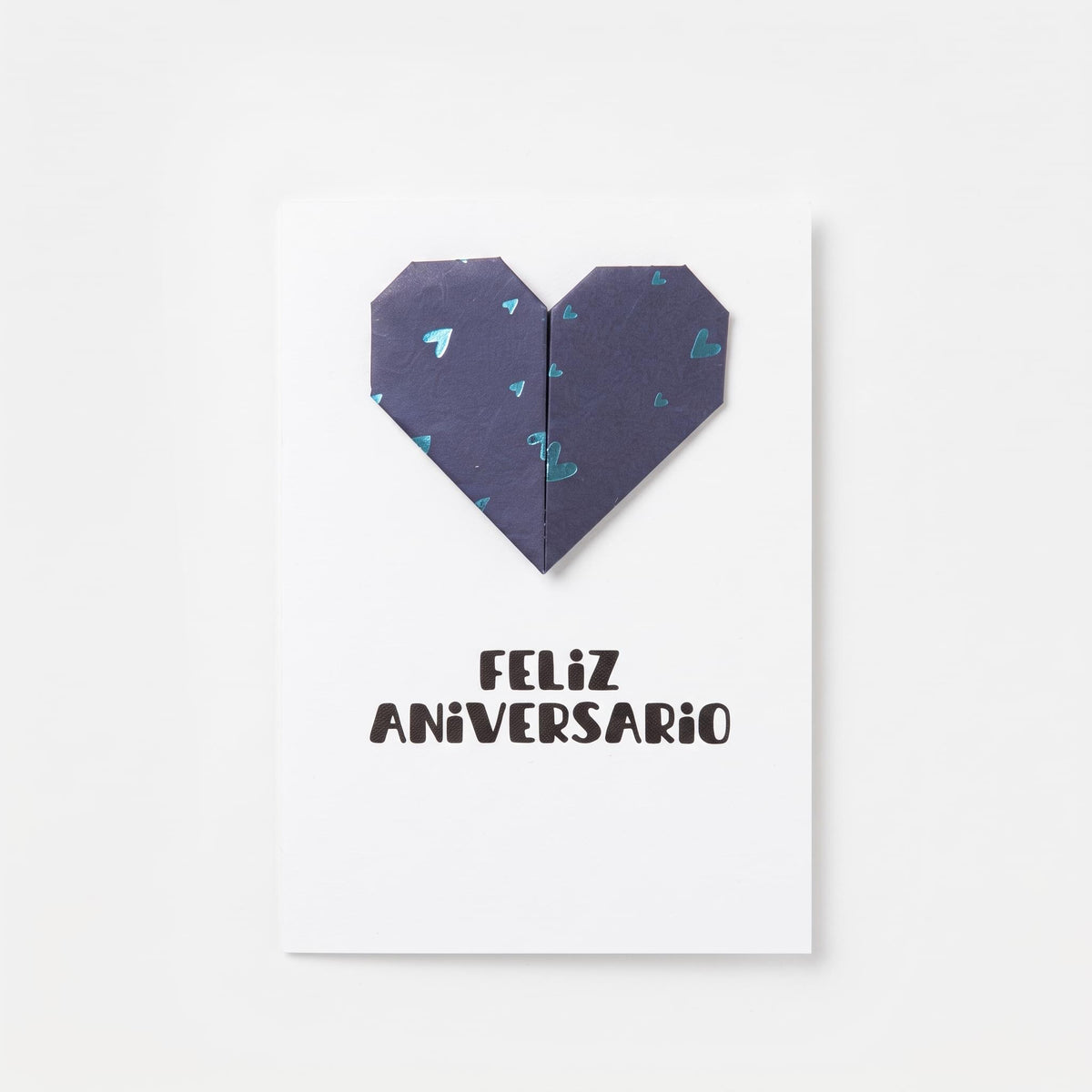 Feliz Aniversario (Tarjeta Origami)