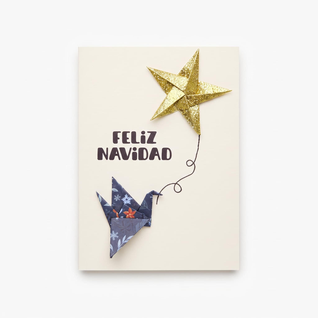Feliz Navidad (Tarjeta Origami)